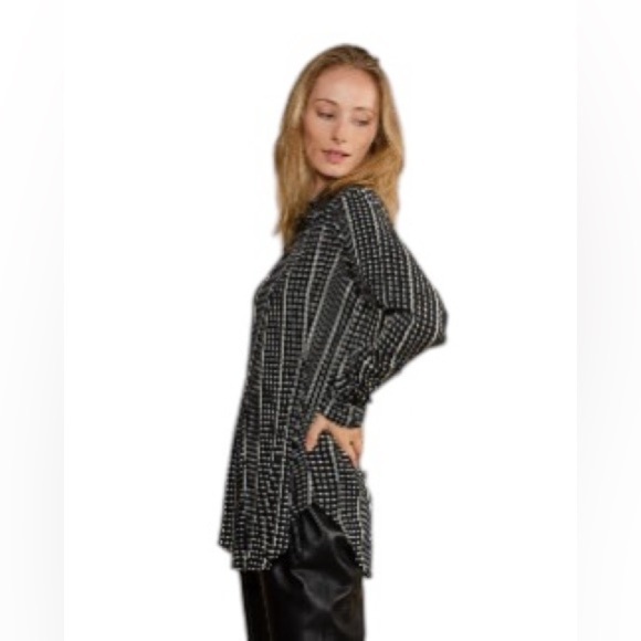 Laurence Bras Button Down Shirt Blouse Size 38 - Picture 2 of 12